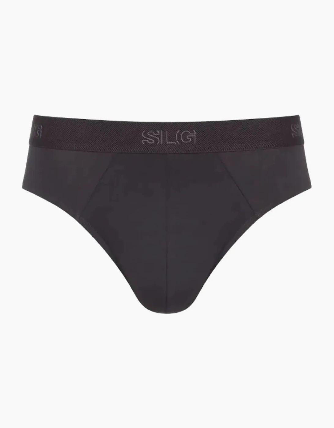 2-Pack SLG Base Briefs, Blue/Charcoal