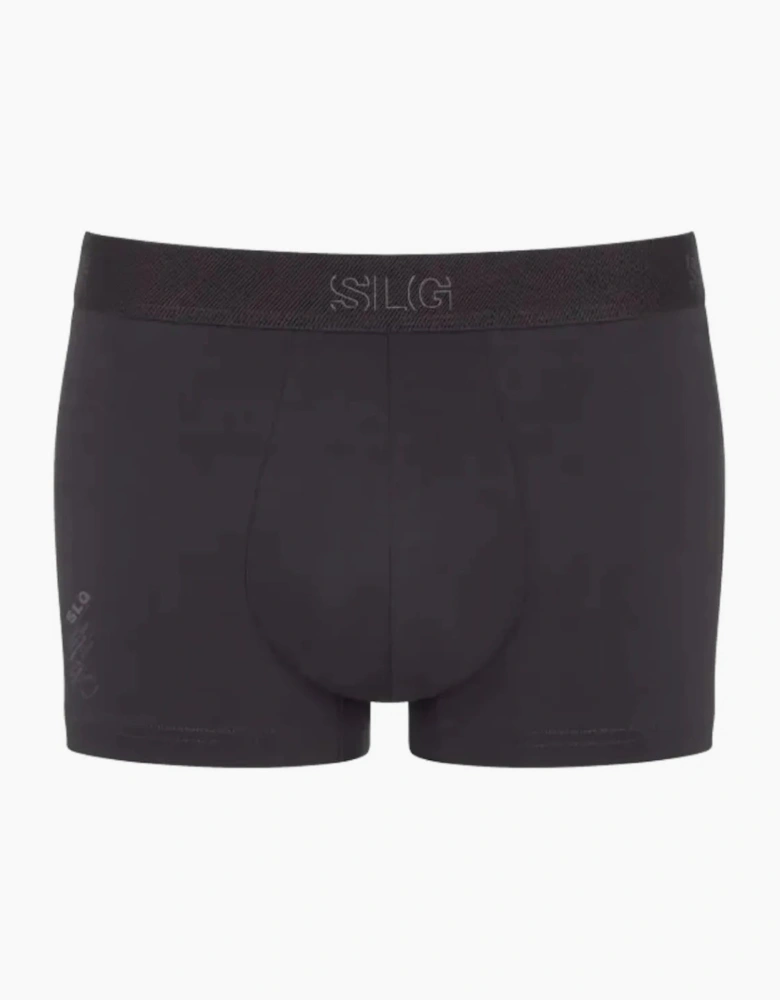 2-Pack SLG Base Boxer Trunks, Blue/Charcoal