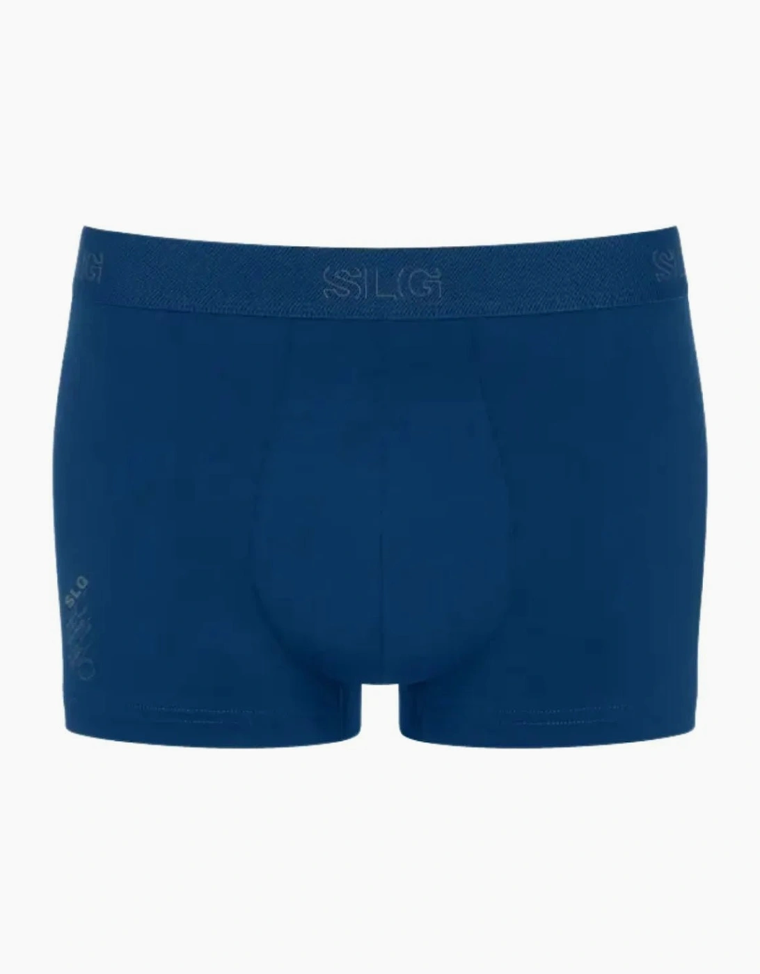 2-Pack SLG Base Boxer Trunks, Blue/Charcoal
