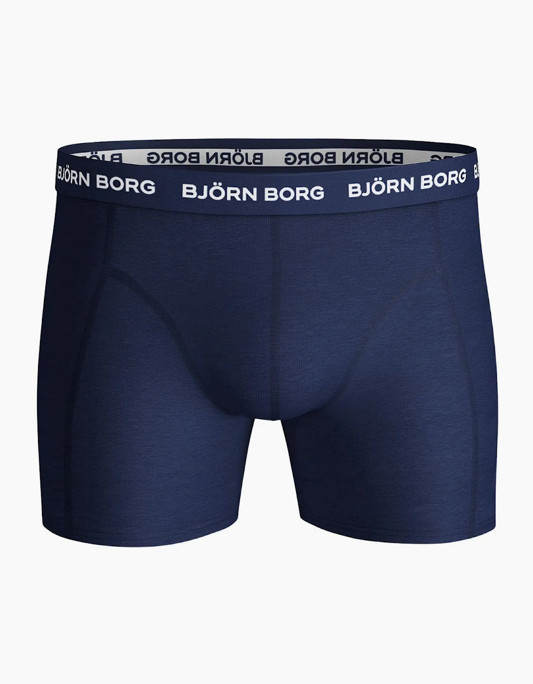 3-Pack Camo Print Boxer Briefs, Blue Mix