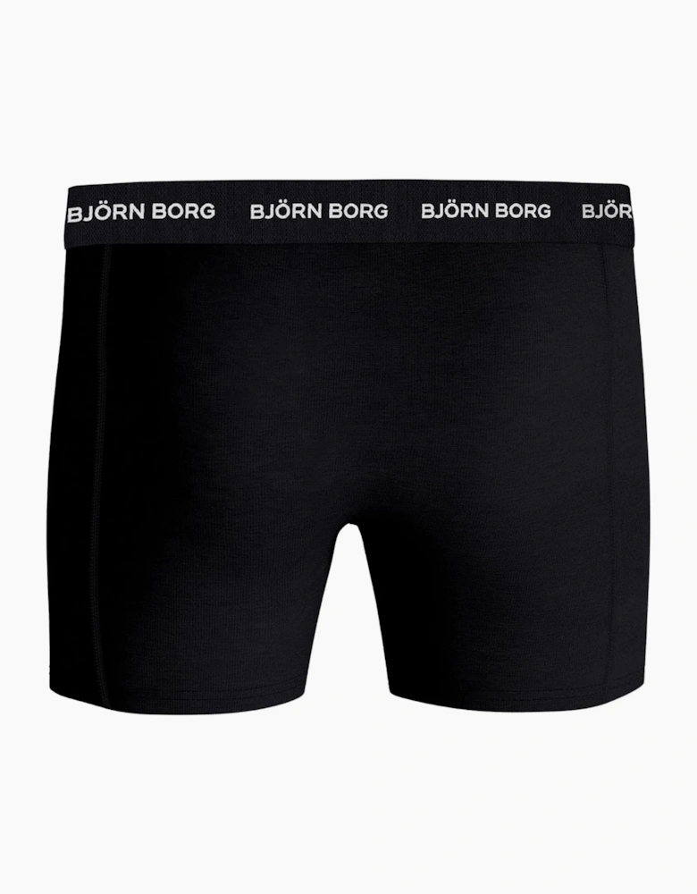 3-Pack Classic Logo Boxer Briefs, Black
