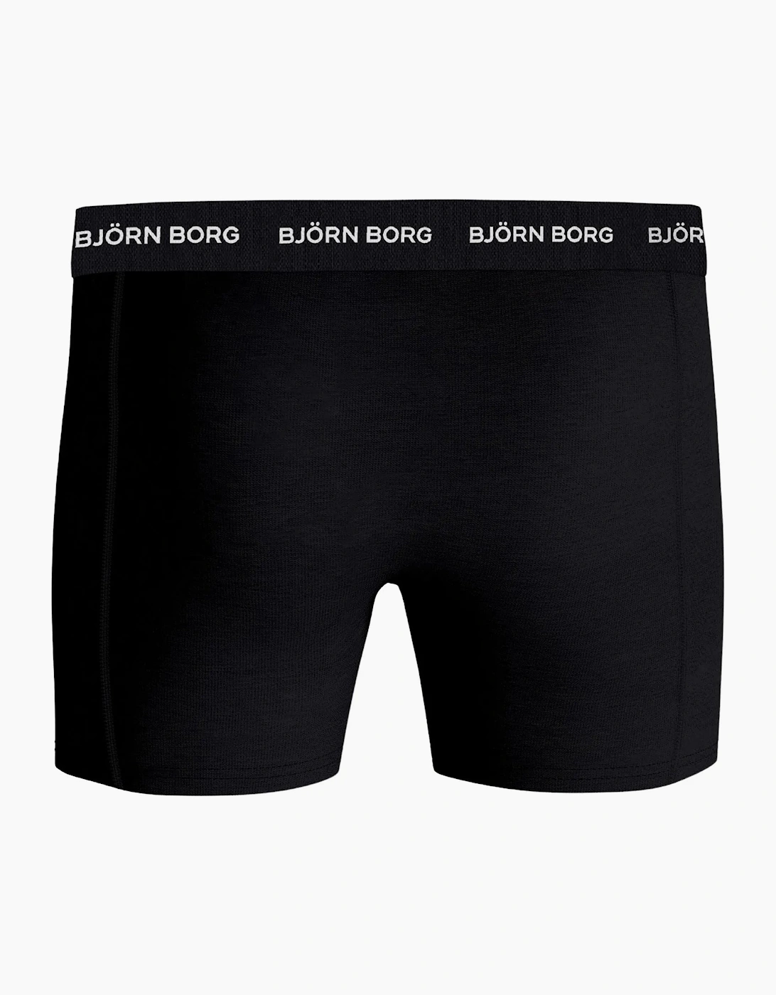 3-Pack Classic Logo Boxer Briefs, Black