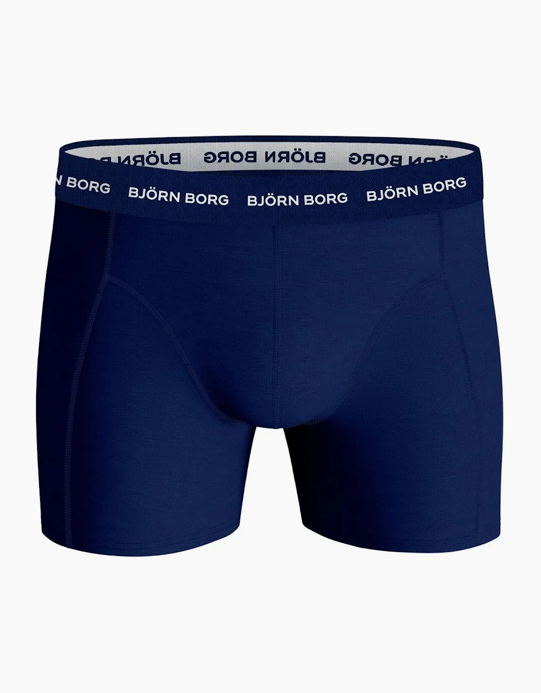 3-Pack Classic Logo Boxer Briefs, Blue Combination