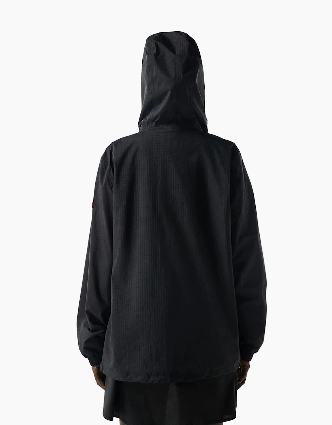 Hunter Hunter Packable Rain Unisex Adults Black Rain Jacket