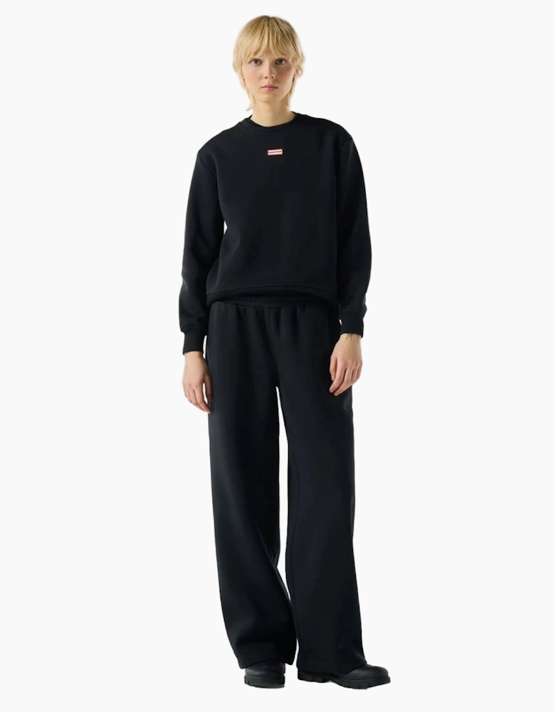 Hunter RL Essentials Crew Women's Black Sweatshirt