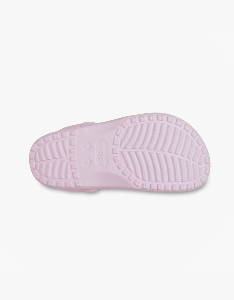 Crocs 210927 CLASSIC FLORAL CUT OUT Womens Clogs Pink