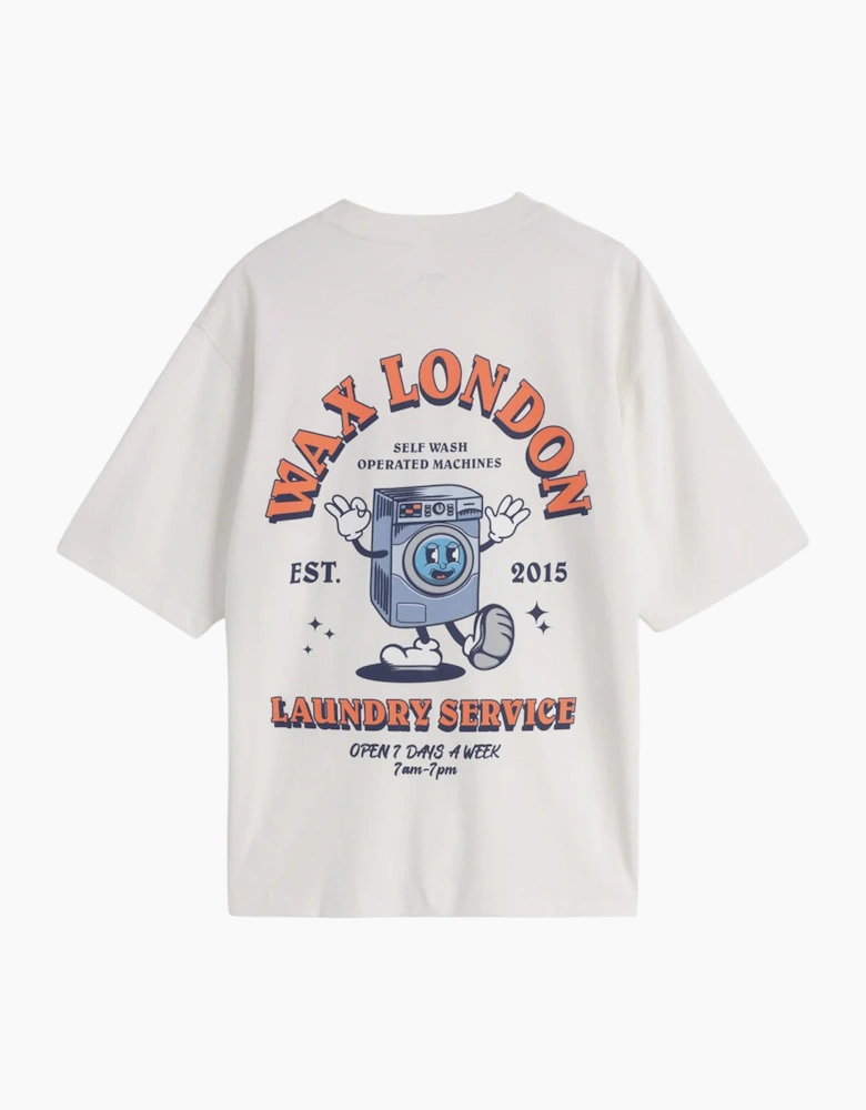 Wax London Milton Laundry Graphic T-Shirt