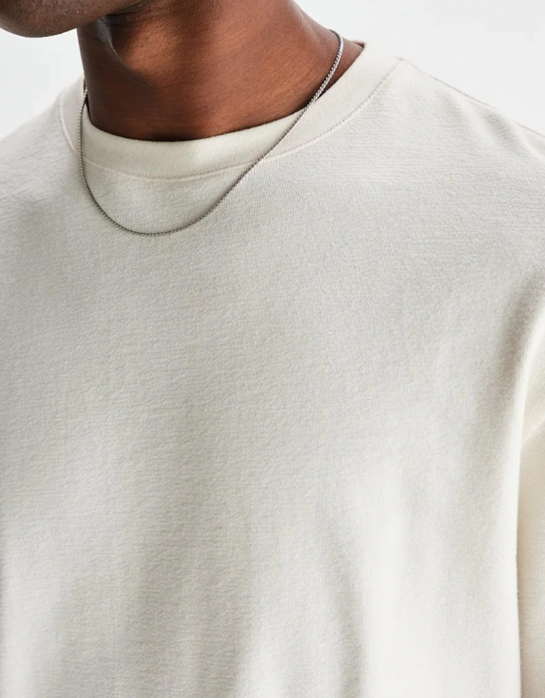 Wax London Hayden Textured Long Sleeve T-Shirt