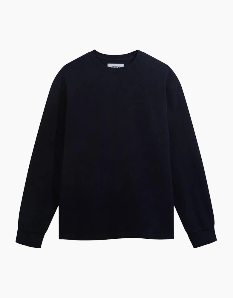 Wax London Hayden Textured Long Sleeve T-Shirt