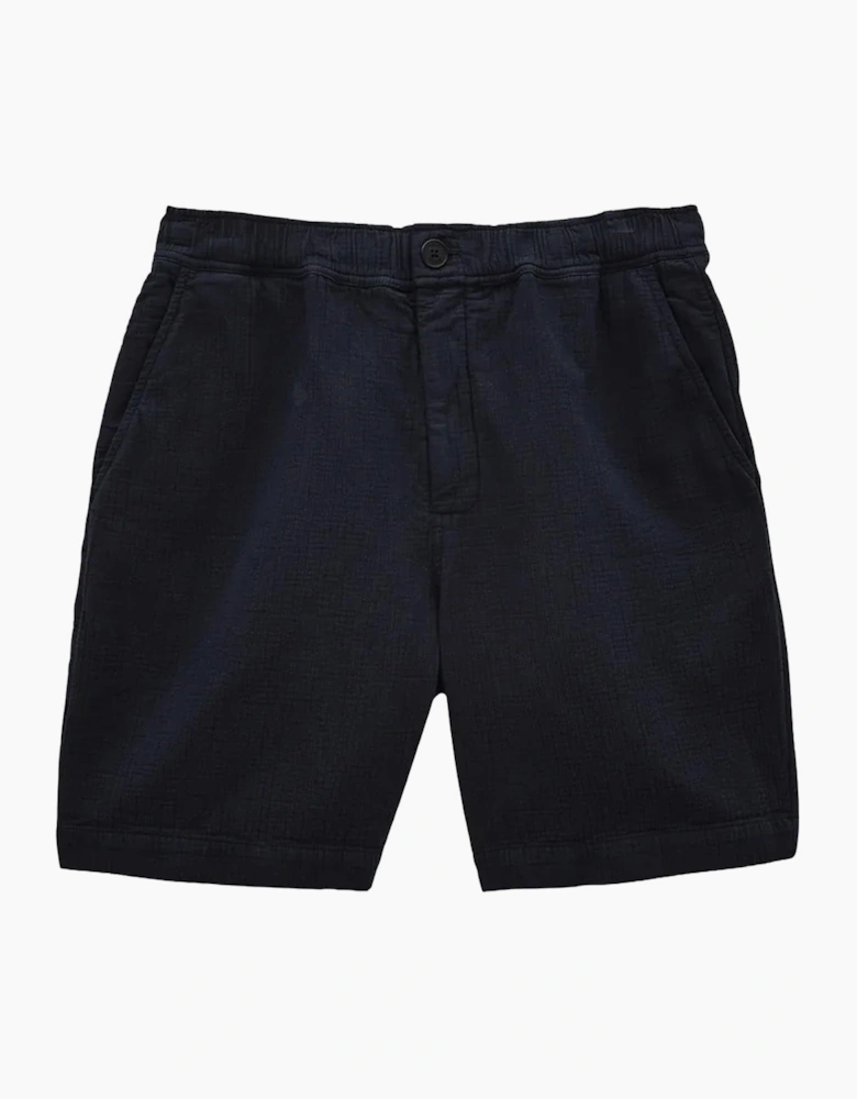 Wax London Kurt Crinkle Cotton Linen Shorts