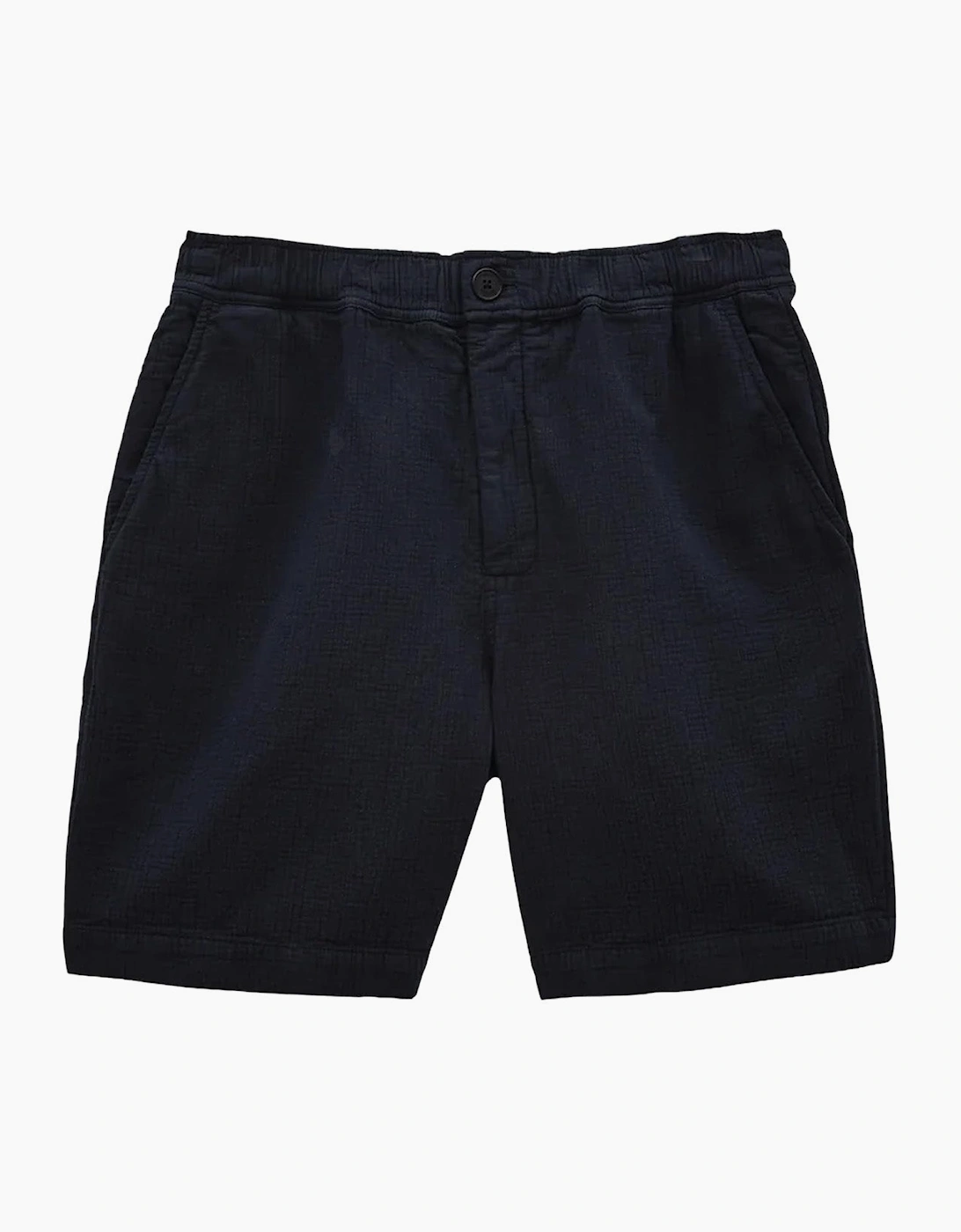 Wax London Kurt Crinkle Cotton Linen Shorts