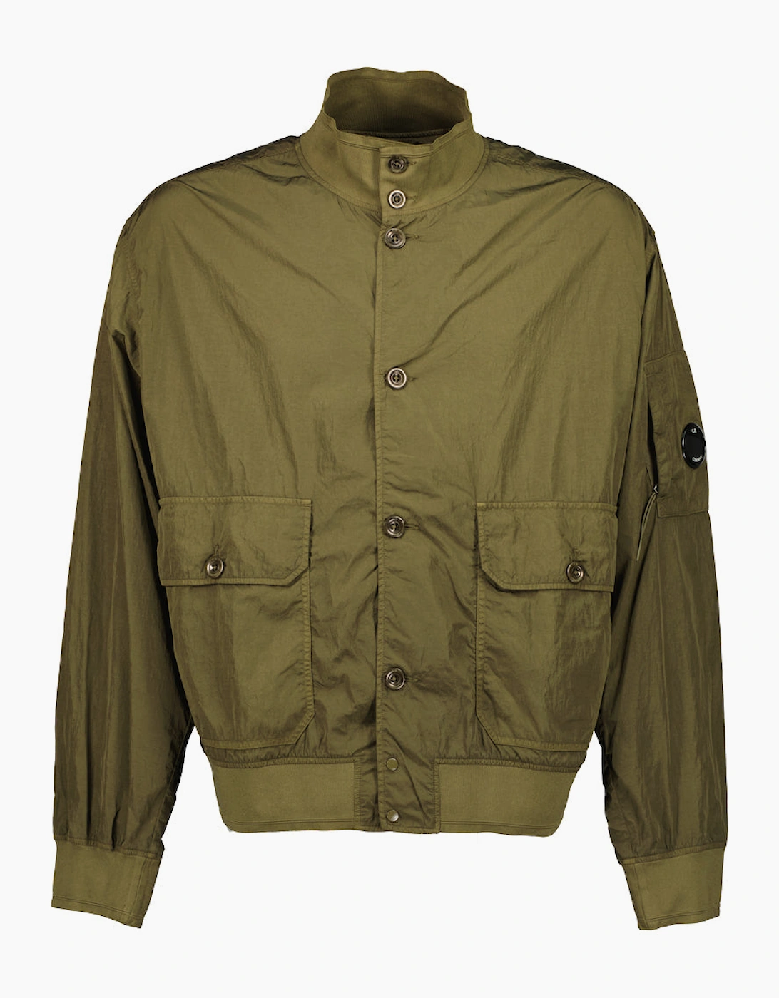 Chrome-R Lens Bomber Jacket