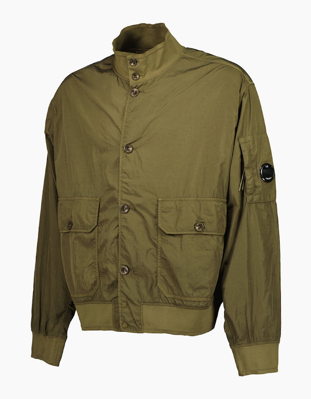 Chrome-R Lens Bomber Jacket