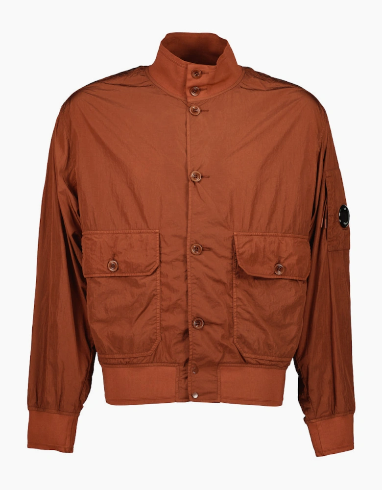 Chrome-R Lens Bomber Jacket
