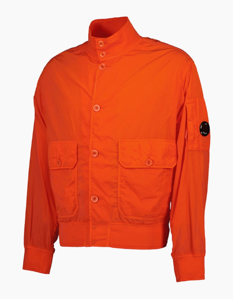 Chrome-R Lens Bomber Jacket