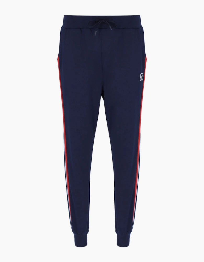 Sergio Tacchini New Ghibli Track Pant Joggers - Maritime Blue / Adrenaline Rush / White