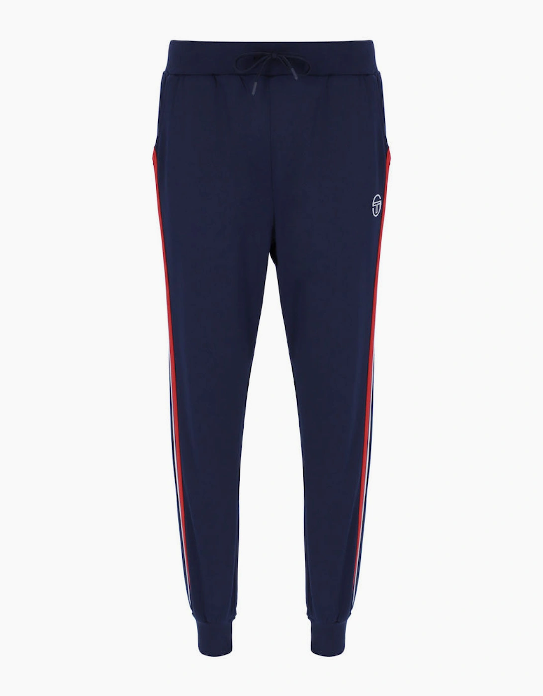 Sergio Tacchini New Ghibli Track Pant Joggers - Maritime Blue / Adrenaline Rush / White
