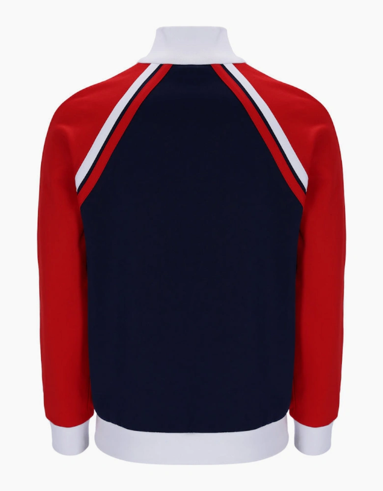 Sergio Tacchini New Ghibli Track Jacket - Maritime Blue / Adrenaline Rush / White