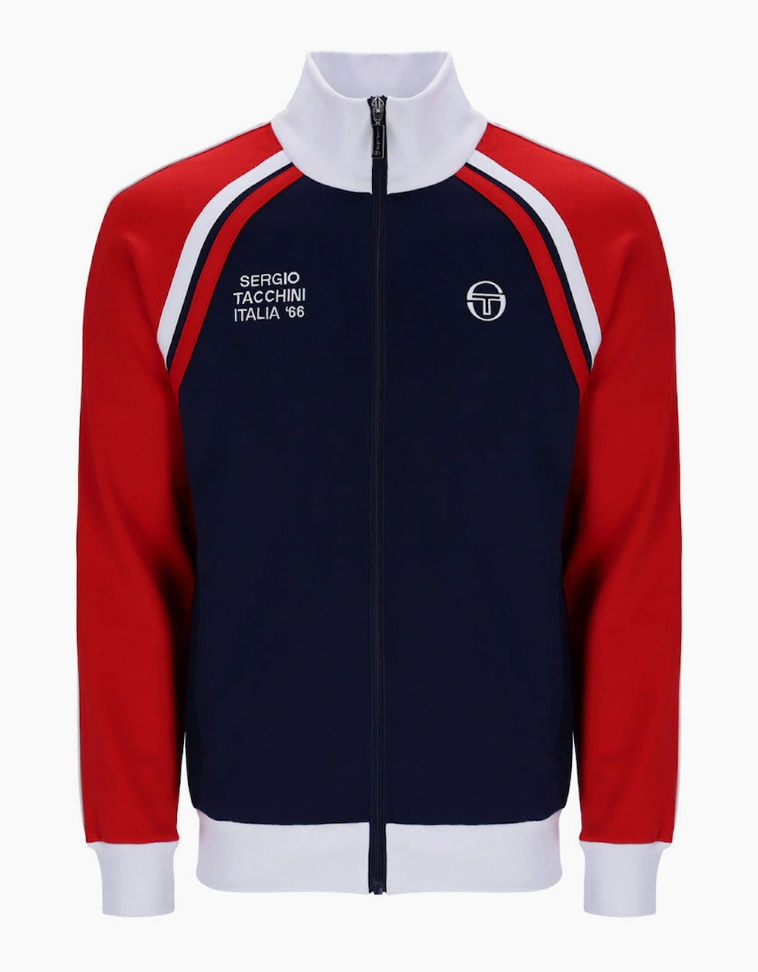 Sergio Tacchini New Ghibli Track Jacket - Maritime Blue / Adrenaline Rush / White, 4 of 3