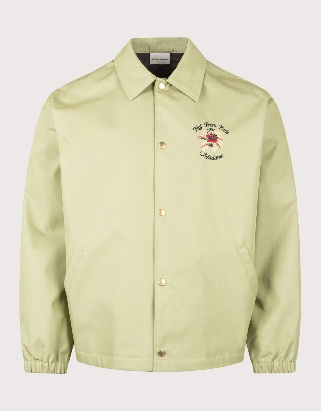 Slogan Rose Lightweight Jacket