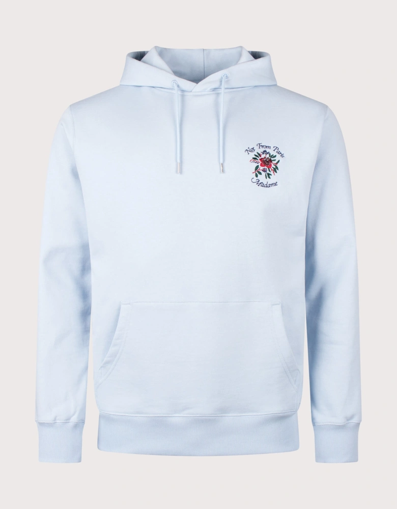Slogan Rose Hoodie
