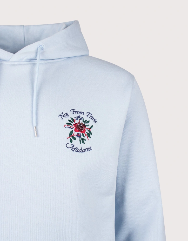 Slogan Rose Hoodie