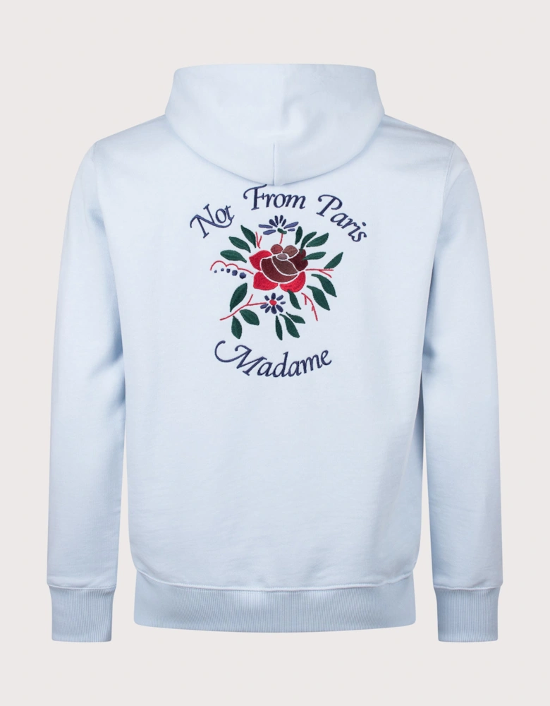 Slogan Rose Hoodie
