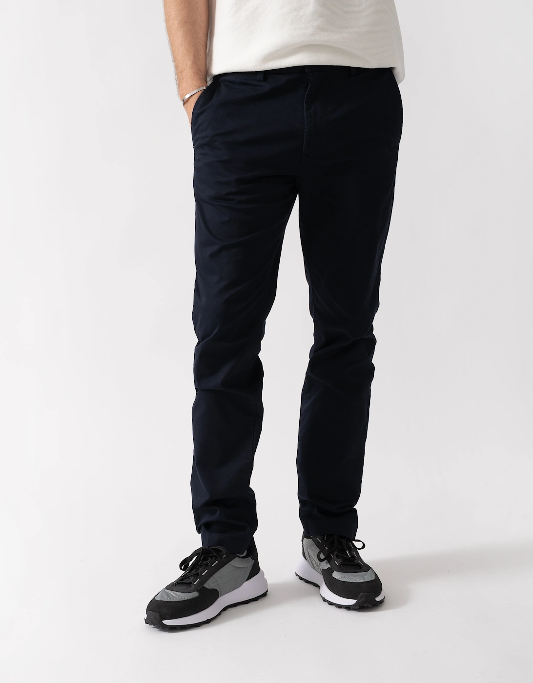 Lacoste Slim Fit Stretch Cotton Mens Chinos - Abysm HDE, 4 of 3