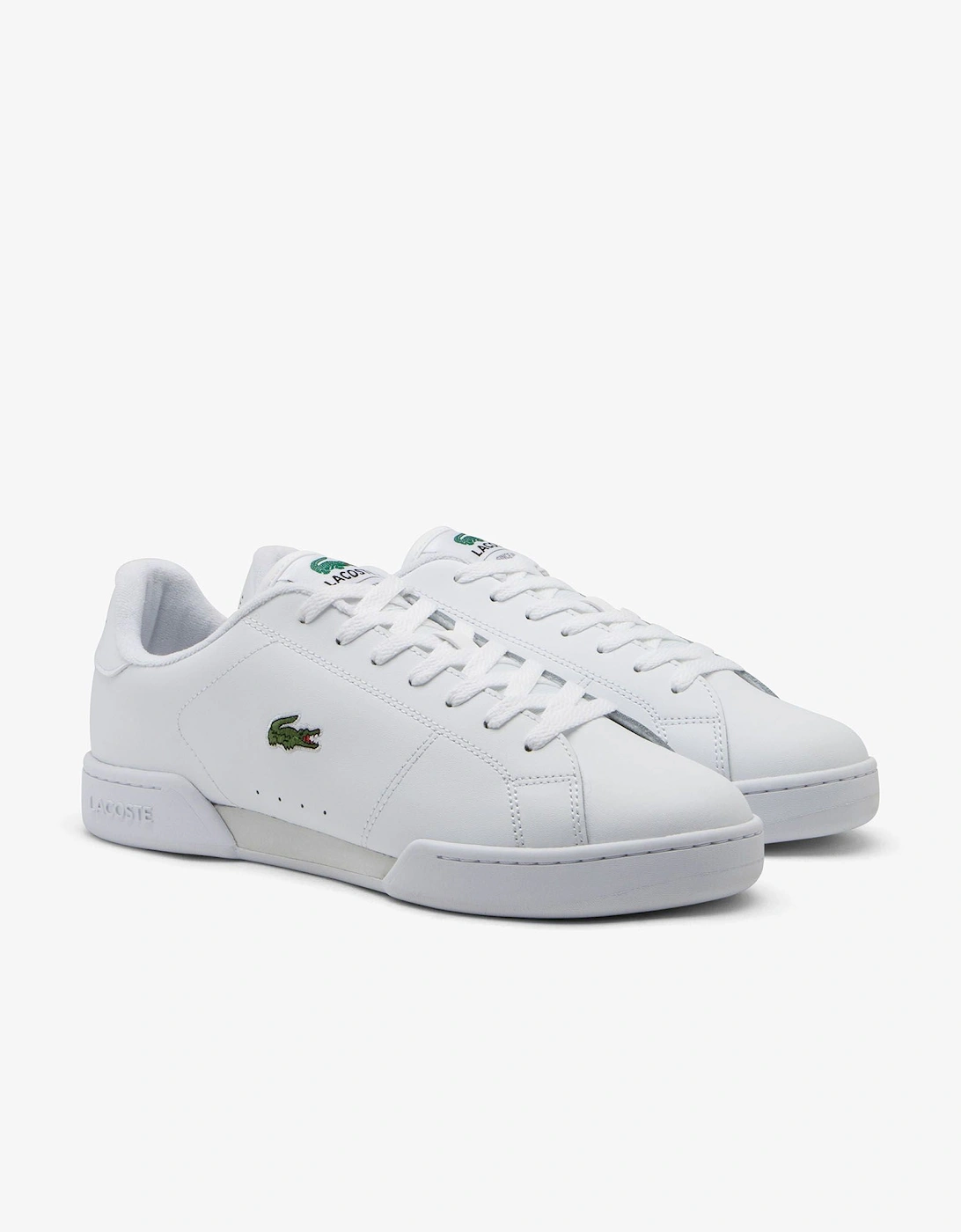 Lacoste Mens Carnaby Cup Sneakers - White/White 21G