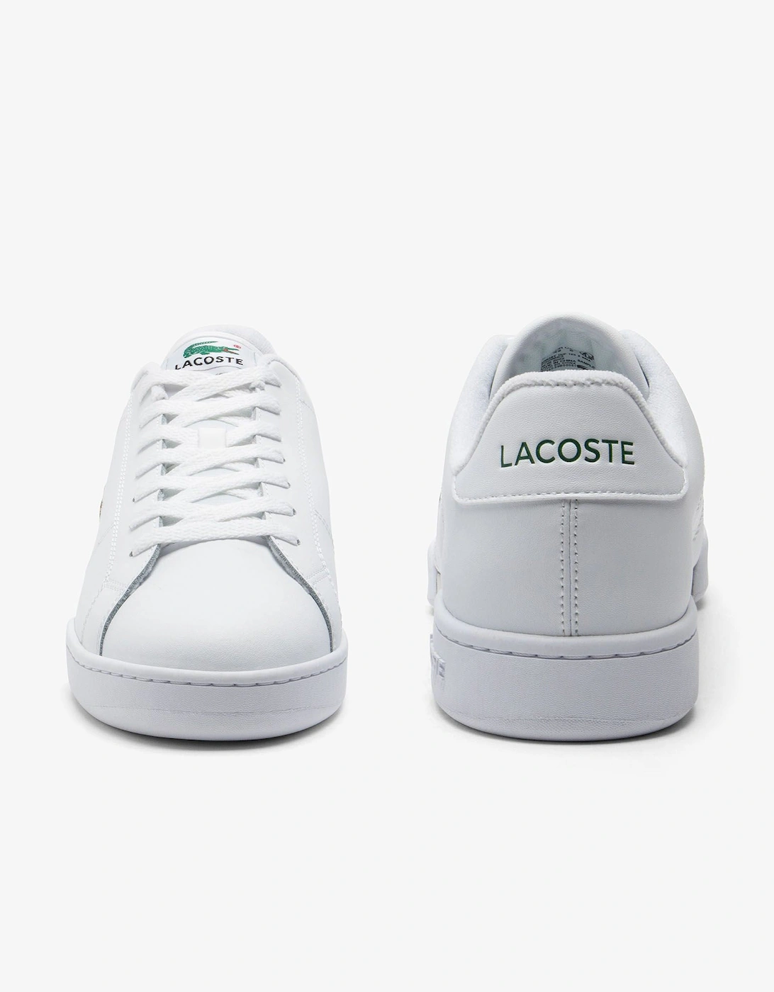 Lacoste Mens Carnaby Cup Sneakers - White/White 21G