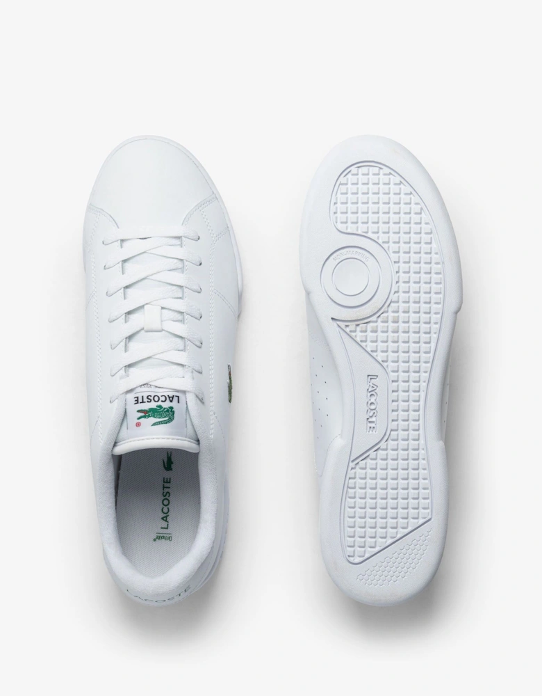 Lacoste Mens Carnaby Cup Sneakers - White/White 21G
