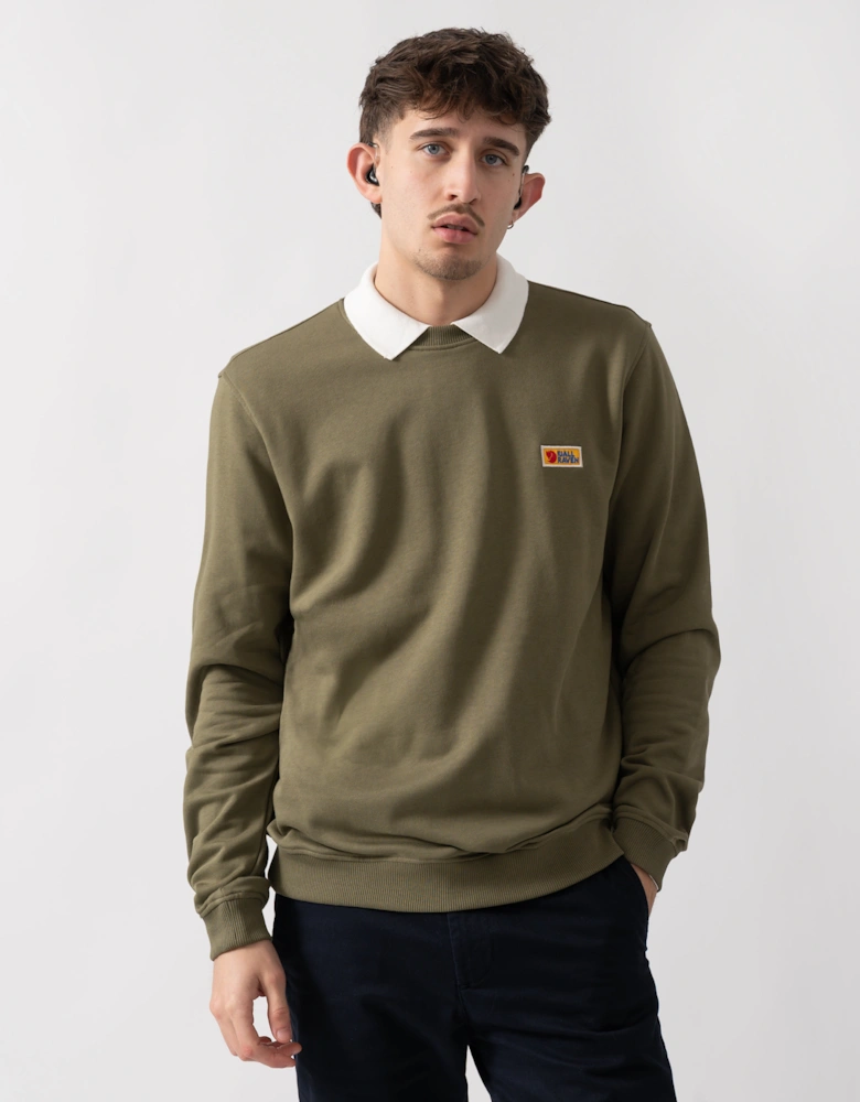 Fjallraven Vardag Mens Sweater - Green 620