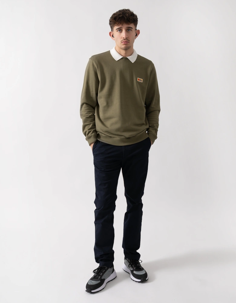 Fjallraven Vardag Mens Sweater - Green 620