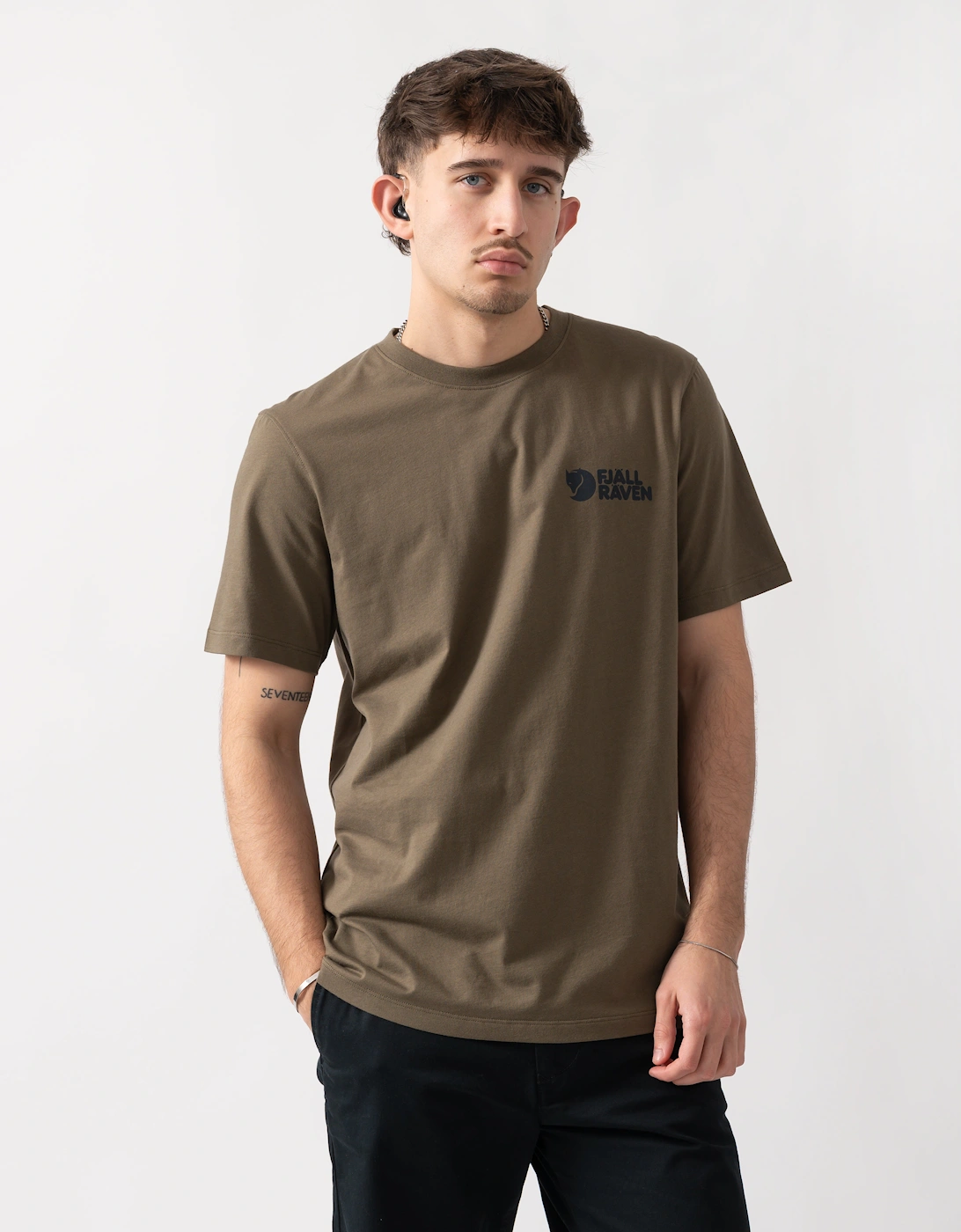 Fjallraven Swedish Forest Mens T-Shirt - Laurel Green 625