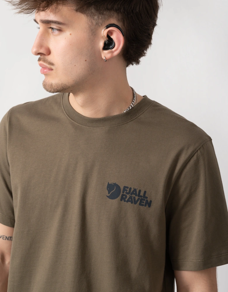 Fjallraven Swedish Forest Mens T-Shirt - Laurel Green 625