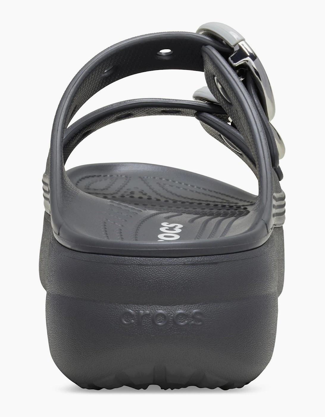 Crocs Saturday Platform Buckle EVA Women's Carbon Sandals