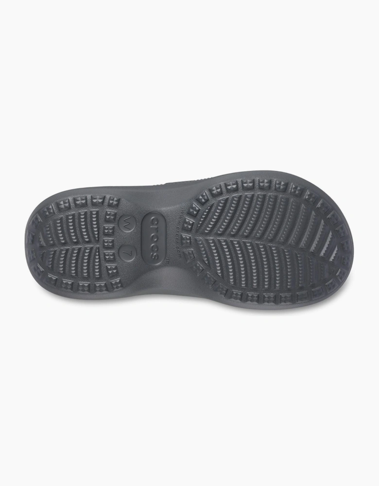 Crocs Saturday Platform Buckle EVA Women's Carbon Sandals