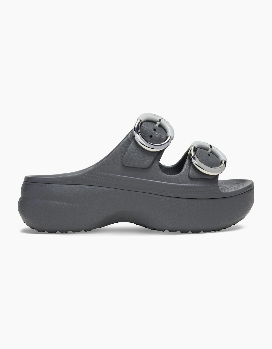 Crocs Saturday Platform Buckle EVA Women's Carbon Sandals