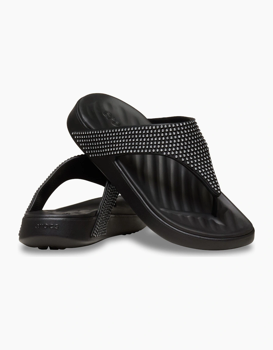 Crocs Getaway Triangle EVA Women's Black Sandals