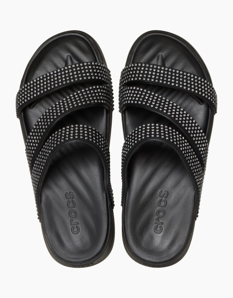 Crocs Getaway Strappy EVA Women's Black Sandals