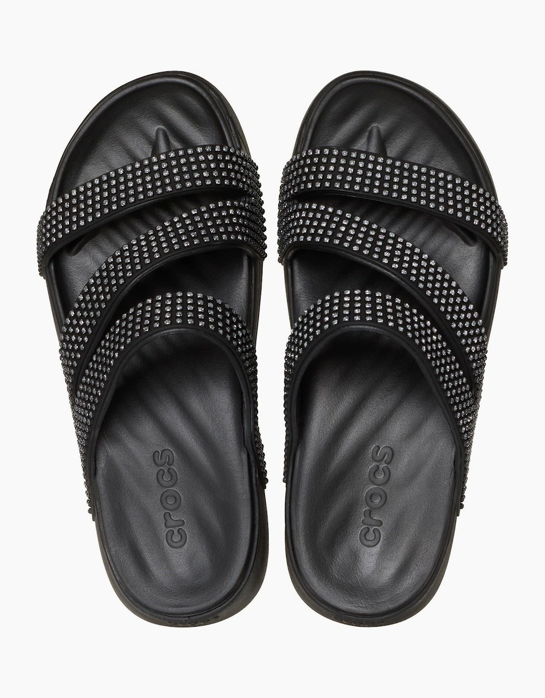 Crocs Getaway Strappy EVA Women's Black Sandals