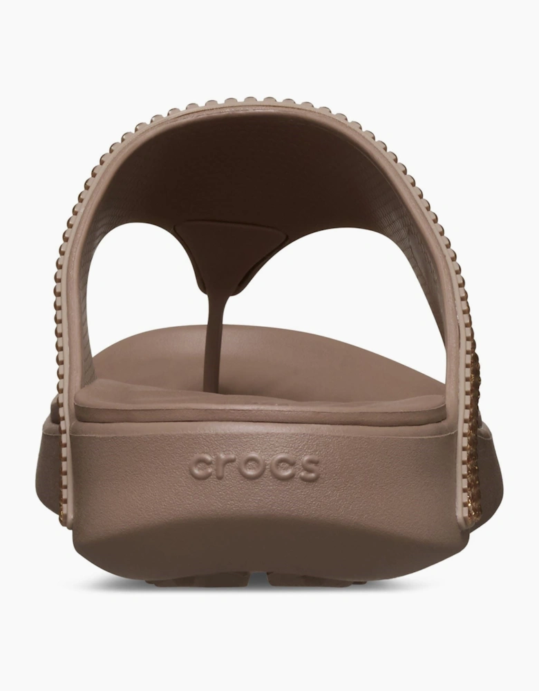 Crocs Getaway Triangle EVA Women's Latte Sandals
