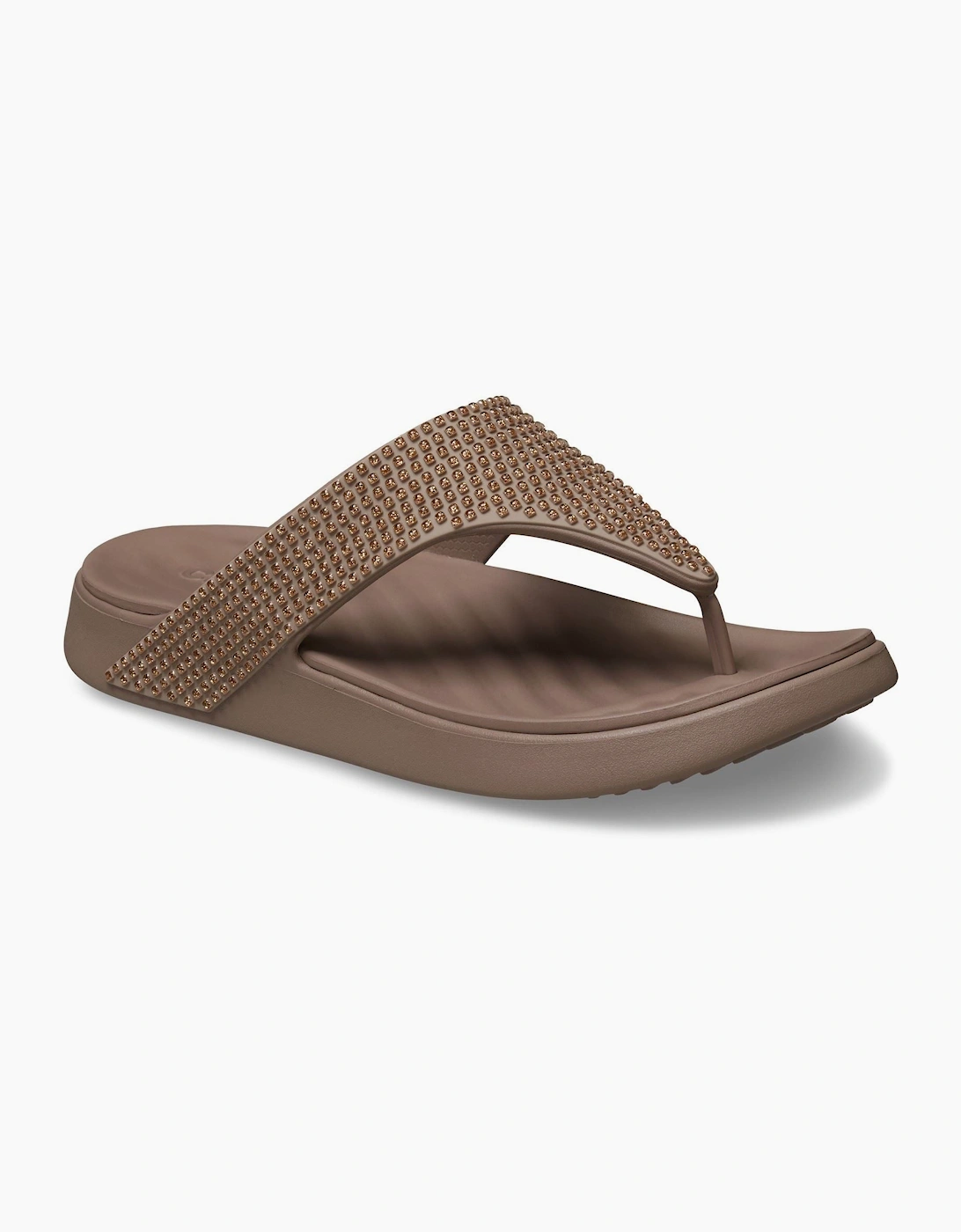 Crocs Getaway Triangle EVA Women's Latte Sandals