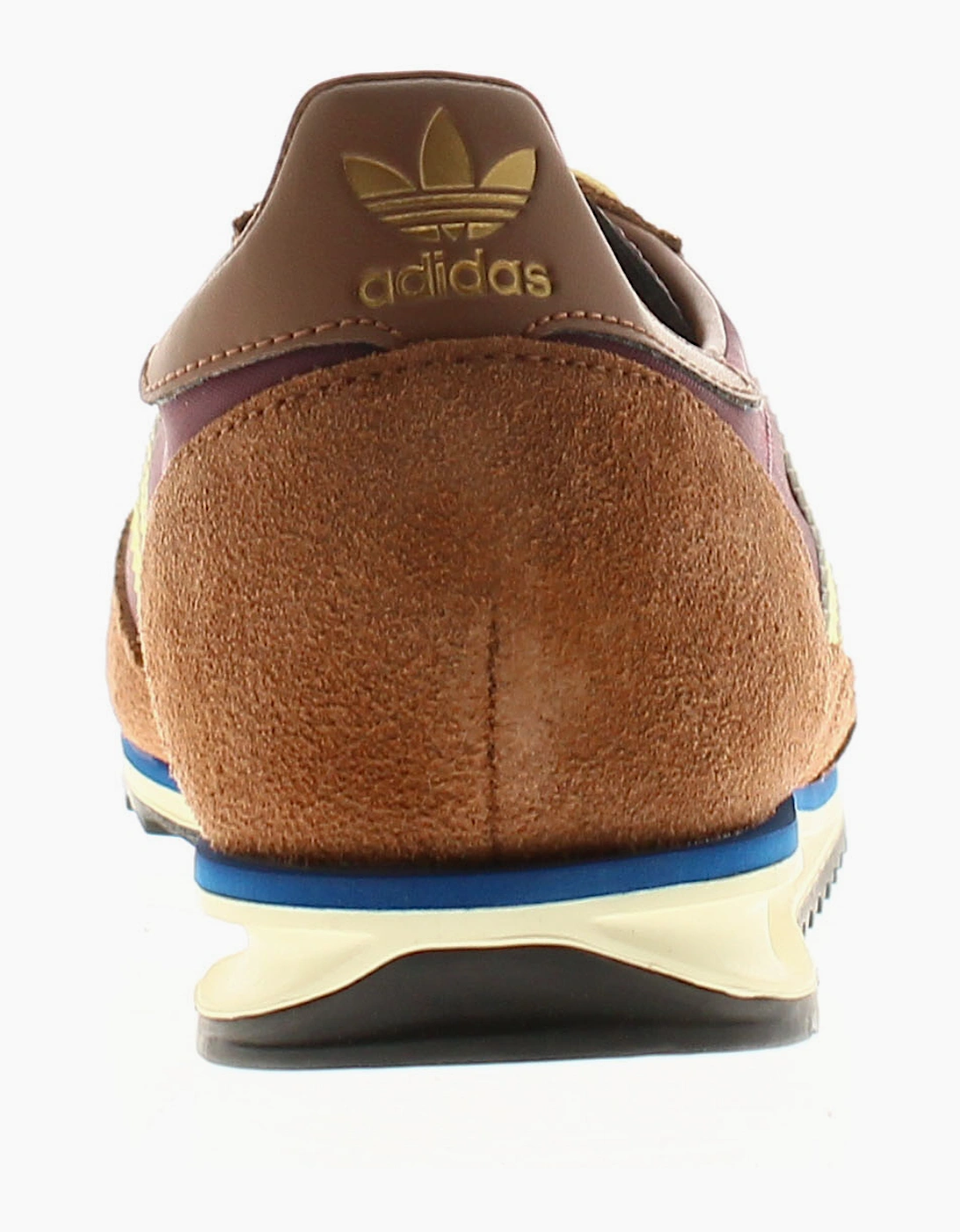 Adidas Originals Mens Trainers Sl72 Narrow Fit Lace Up brown UK Size