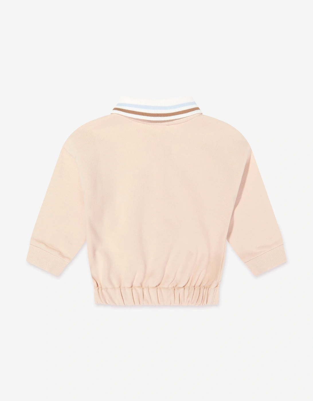 Fendi Baby Boys Bear Logo Sweatshirt in Beige