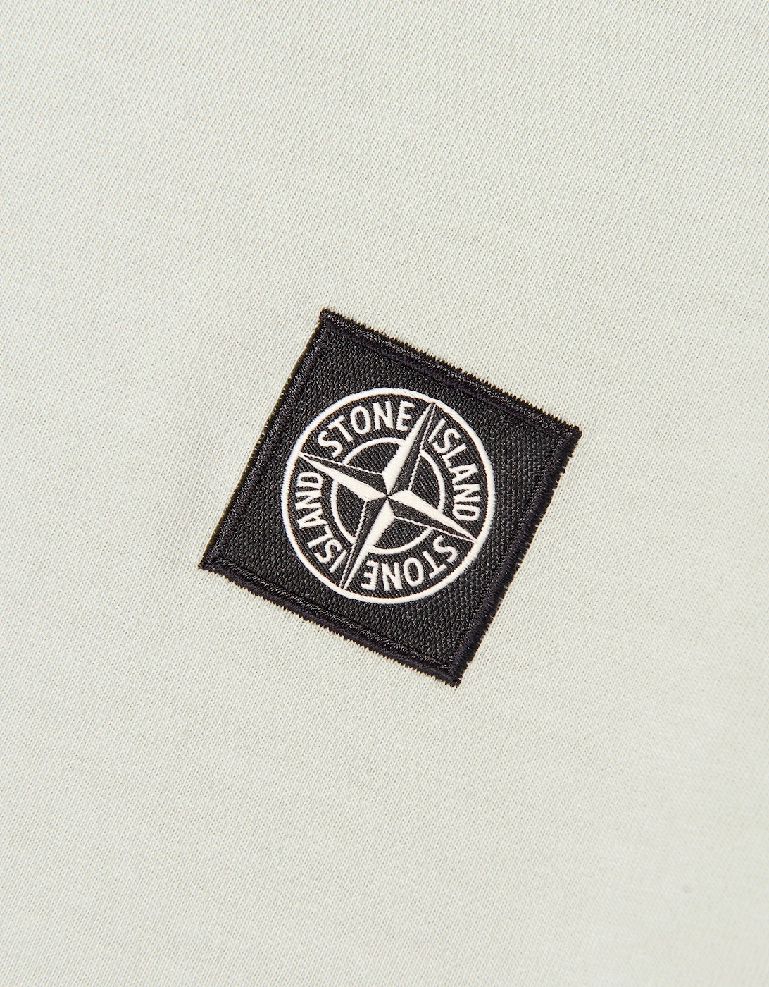 Stone Island Boys Compass Logo Patch T-Shirt in Grey