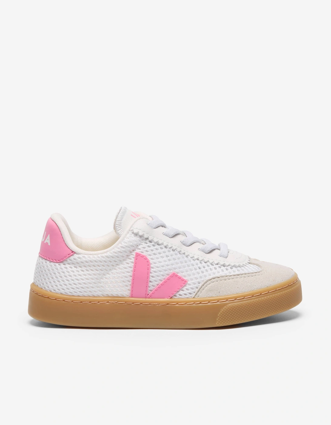 Veja Girls White 'S Small Volley Trainers In - Size: Eu 28 Uk 10.5 Kids