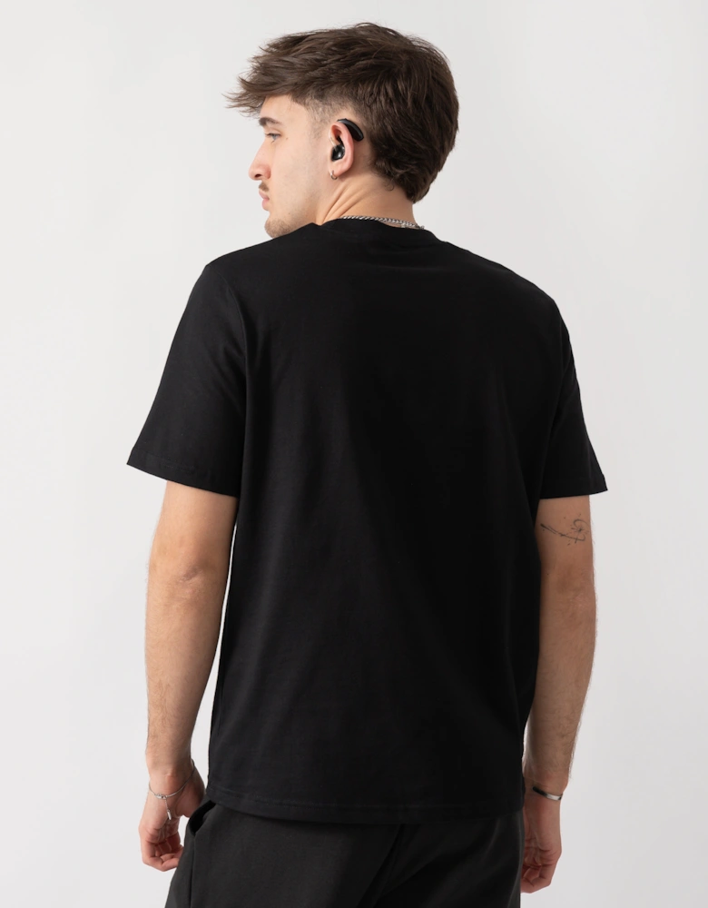 BOSS Orange Authentic Mens Loungewear T-Shirt 50561470 - Black 004