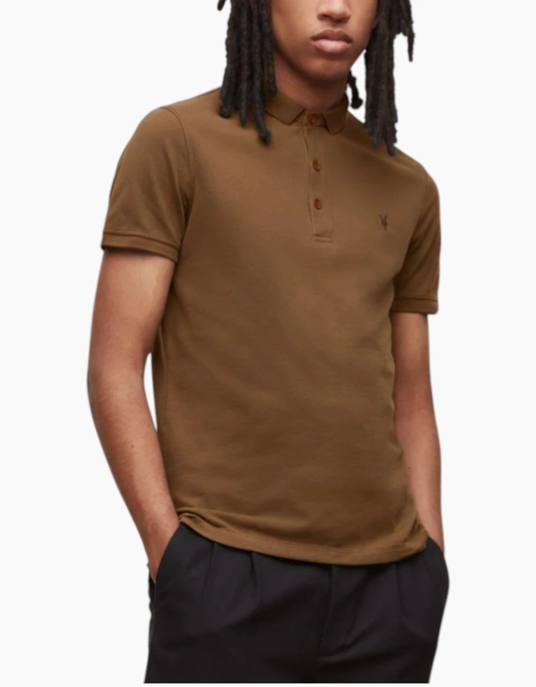 All Saints Mens Polo Shirt Summer Pullover Tee