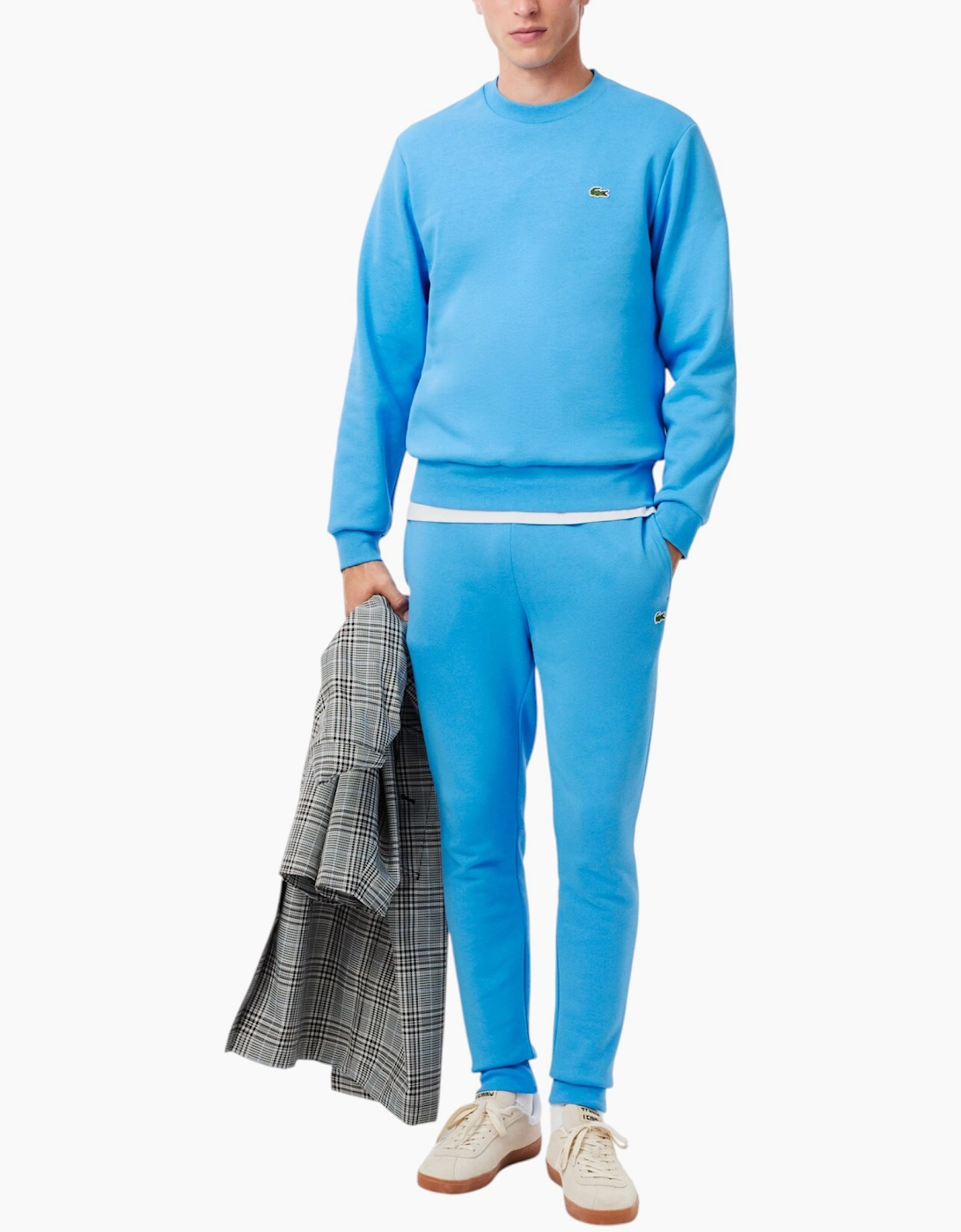Lacoste Mens Sweatpants Slim Fit Joggers Cuffed